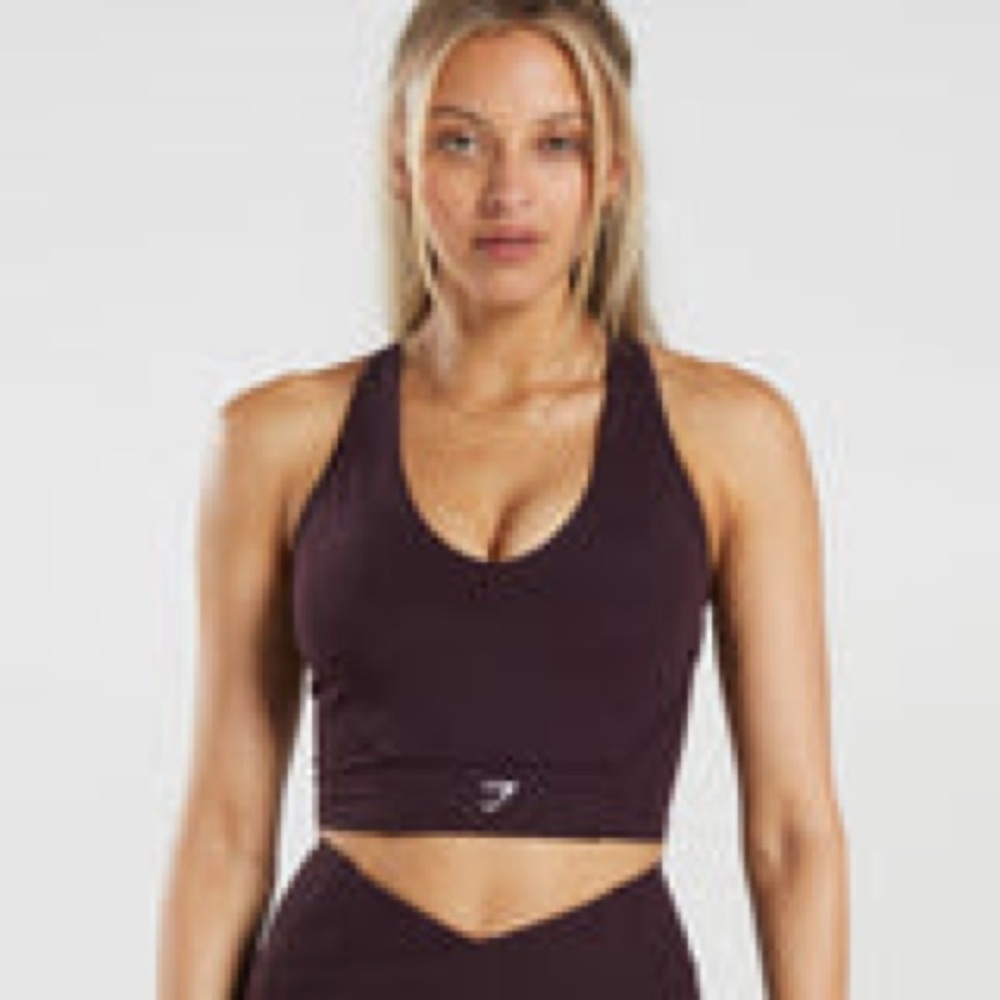 Gymshark Cropped Mesh Tank